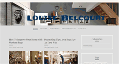 Desktop Screenshot of louisebelcourt.net